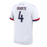 Stroje piłkarskie Paris Saint-Germain Manuel Ugarte #4 Koszulka Wyjazdowej 2024-25 Krótki Rękaw